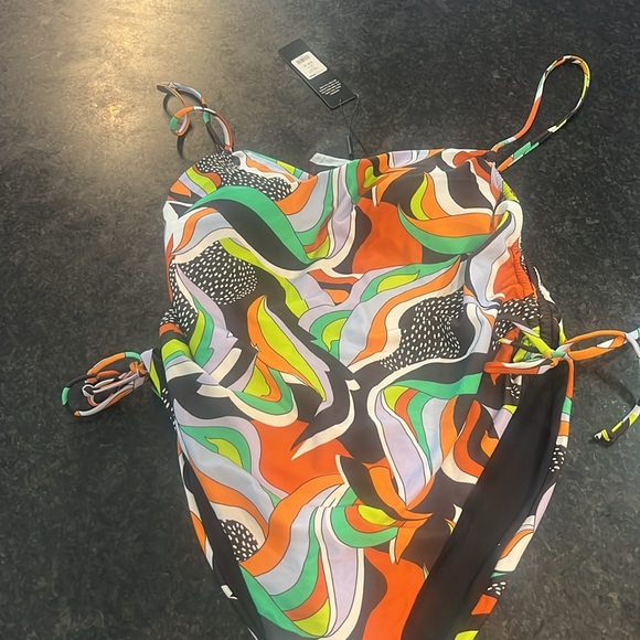 Bundle Colorful Swirl One-Piece Swimsuits - Picture 3 of 9